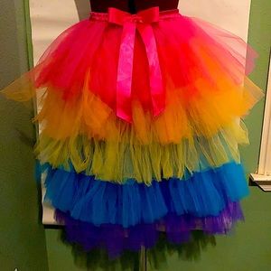 CHILDRENS RAINBOW 🌈 TUTU SKIRT
